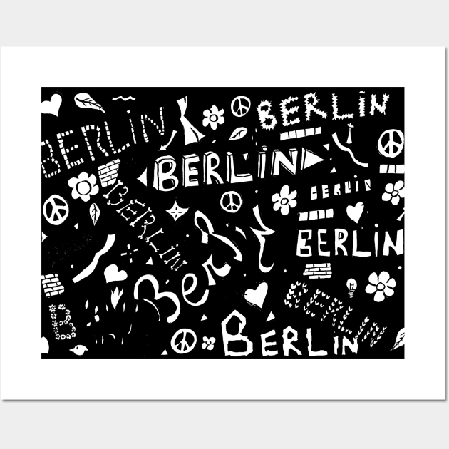 Berlin Wall Art by matan kohn